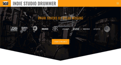 Desktop Screenshot of indiestudiodrummer.com